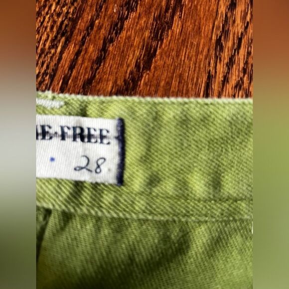 FREE PEOPLE We The Free - Summer Bloom Embroidered Jeans size 28 - Picture 5 of 6